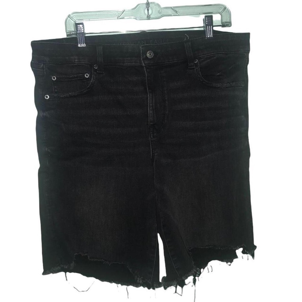 American Eagle Ne(x)t Level Denim Biker Shorts Size 18